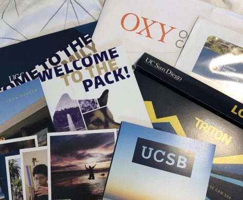 College recruiting materials