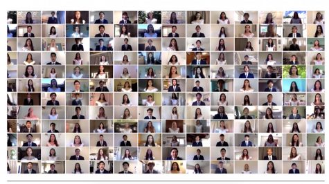 Virtual choir for the 2020 Baccalaureate