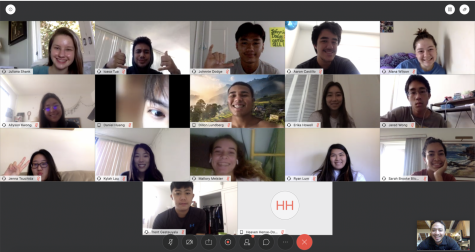 Screenshot of a typical Webex classroom
